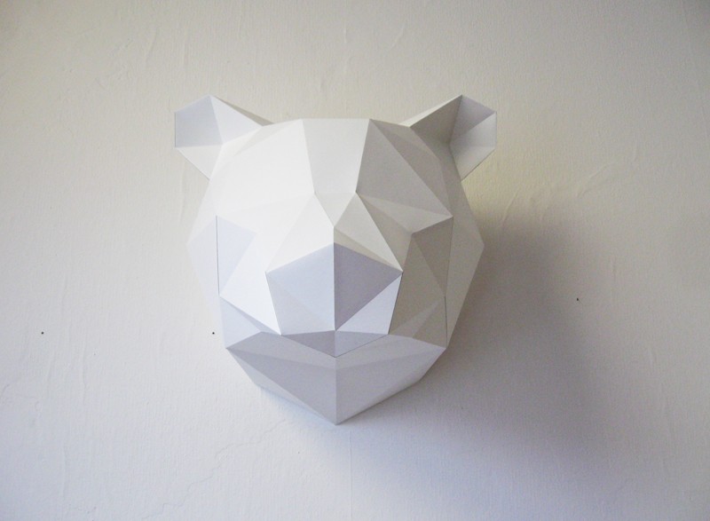 DIY : tête de cerf en carton à faire soi même : Astuce déco