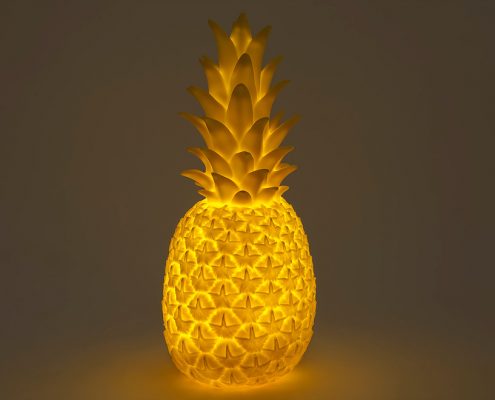 ananas lampe décorative