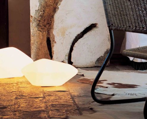 Lampe stone of glass