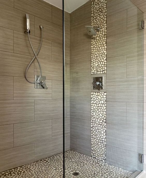 douche italienne galet