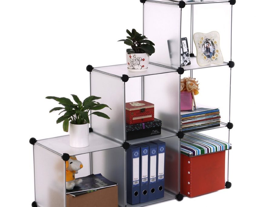 étagère design transparente